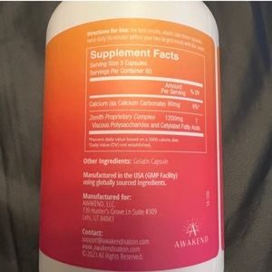 Awakend Zenith weight loss